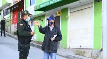 Amenazan a comerciantes por abrir sus locales en Bogotá