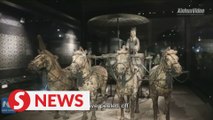 2,200-year-old bronze chariots, horses displayed in new museum in Xi’an