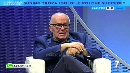 FURIO FEDELE: ABBIAMO CRITICATO L'INTER, MA ZHANG SI È MOSSO PRIMA DELLA FEDERCALCIO SUGLI STIPENDI.