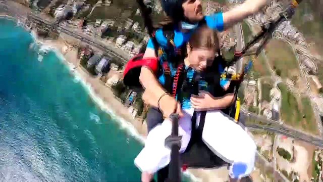 ANTALYA - 19 Mayıs Atatürk'ü Anma, Gençlik ve Spor Bayramı yamaç paraşütü atlayışıyla kutlandı