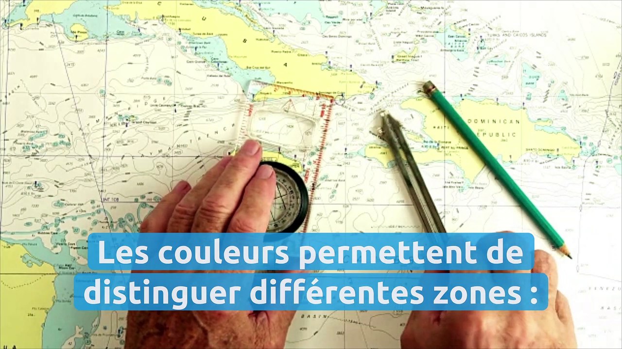 Comment décrypter une carte marine ?