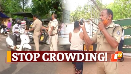 Download Video: Watch: Police Crackdown On Lockdown Violators & Shopkeepers In Bhubaneswar