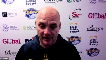 Leeds Rhinos' Richard Agar discusses plans after Kyle Eastmond retirement