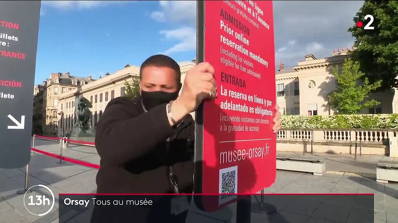 Culture : le musée d'Orsay a rouvert ses portes au public