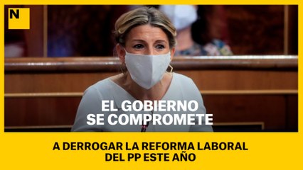 El Gobierno se compromete a derogar la reforma laboral del PP este año