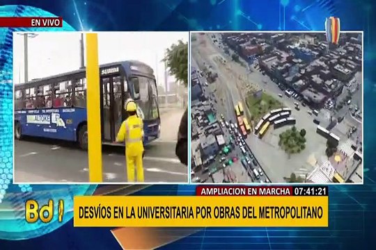 Metropolitano: conozca el plan de desvío tras inicio de trabajos de ampliación