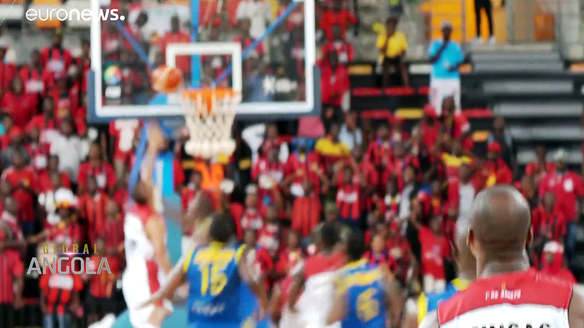 Angola slam-dunks its way into basketball history - video Dailymotion