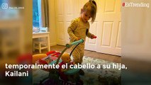 Critican a Aislinn Derbez por pintarle el cabello a su hija de 3 años