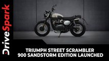 Triumph Street Scrambler 900 Sandstorm Edition Launched | Only 25 Units Make It To India