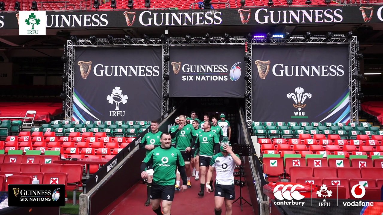 Captain's Run In Cardiff | Simon Easterby | #WALvIRE