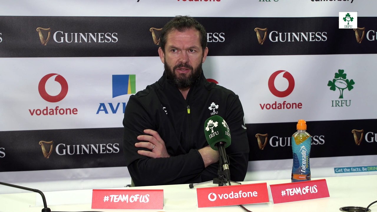 Andy Farrell Press Conference