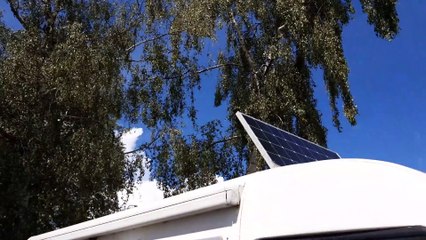 panneau solaire motorisé 1 axe sur verin