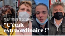 Déconfinement : la joie des cinéphiles de retour au cinéma à Paris