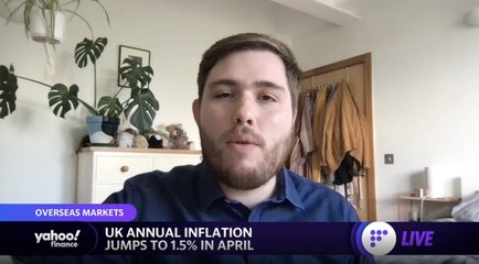 UK CPI rises to 1.5%in April