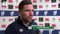 Adam Griggs On Ireland v England