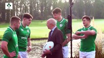 Noel McNamara on the Ireland Under-20 squad