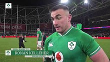 Kelleher Pleased With First Cap