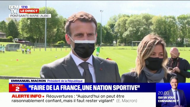 Emmanuel Macron: La priorité de la nation est d'essayer de retrouver progressivement une vie normale