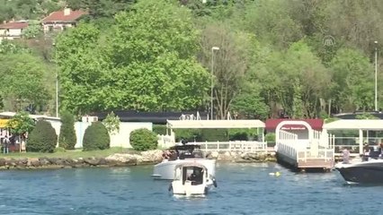 Beşiktaş takımı, Küçüksu'dan deniz yoluyla  Park'a hareket etti (2)