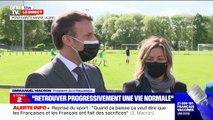 Emmanuel Macron sur l'équipe de France: 