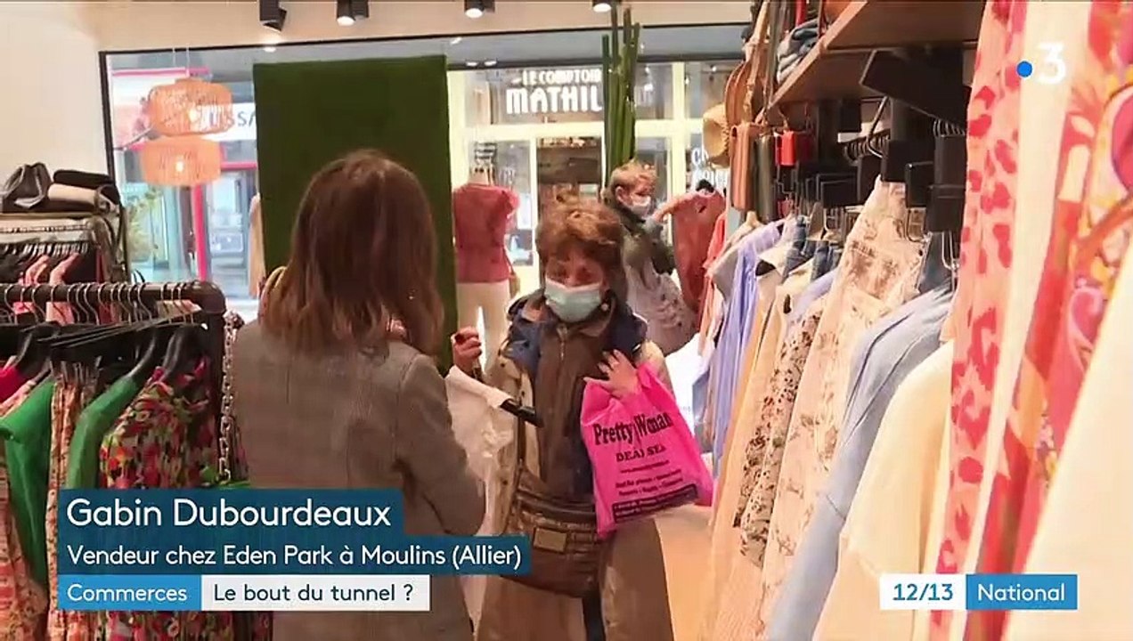 Réouvertures : des clients "ravis" de retrouver les commerces