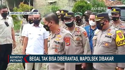 Begal Tak Bisa Diberantas, Polsek Dibakar