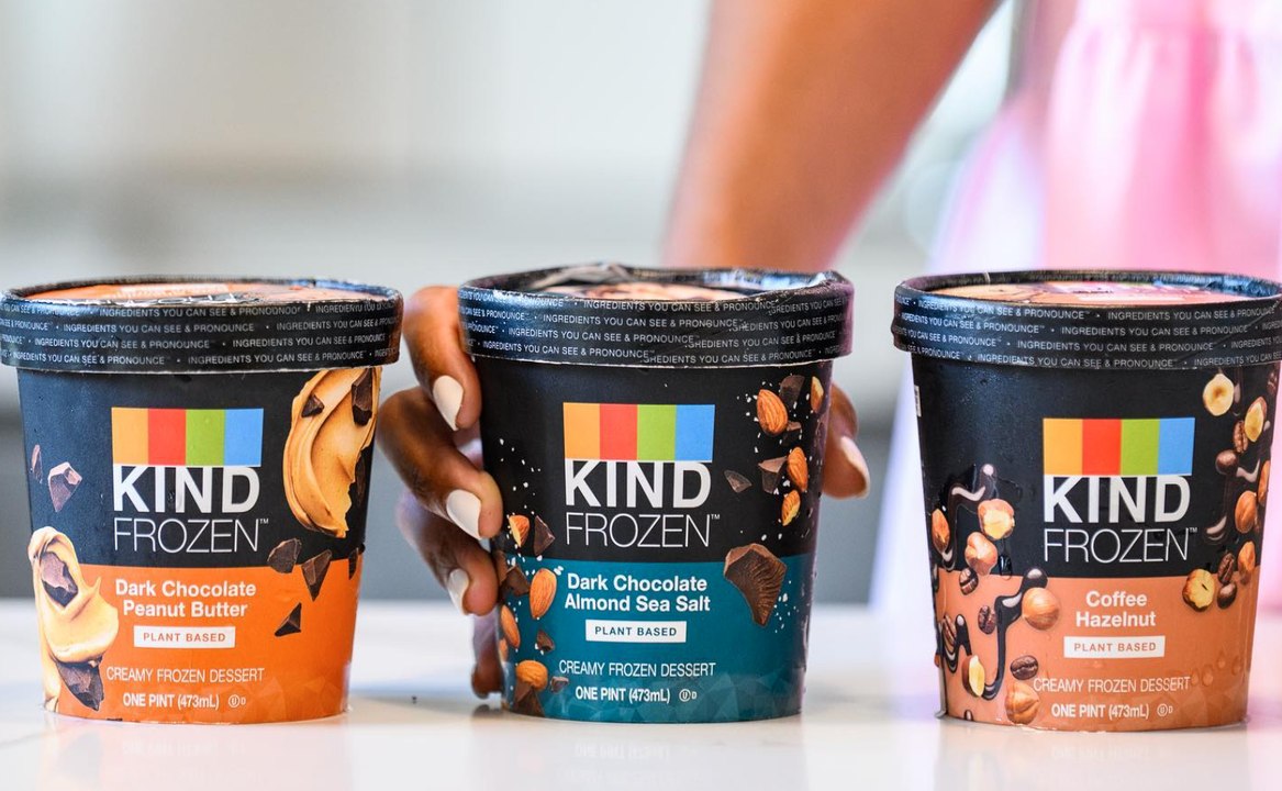 KIND Introduces Line of Plant-Based Frozen Desserts