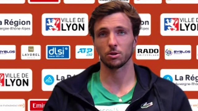 ATP - Lyon 2021 - Arthur Rinderknech : J'ai grandi sur terre battue et j'ai appris à jouer au tennis comme un homme aux NCAA aux Etats-Unis