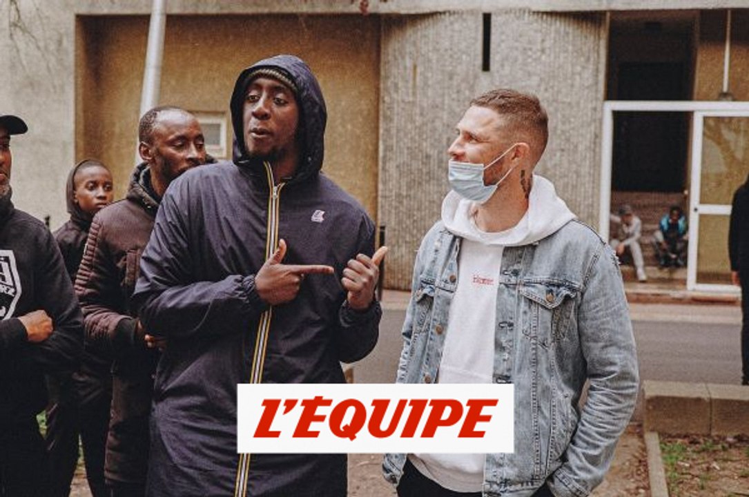 Pierre Bouby face à  la lucarne d'Évry - Foot - Reportage