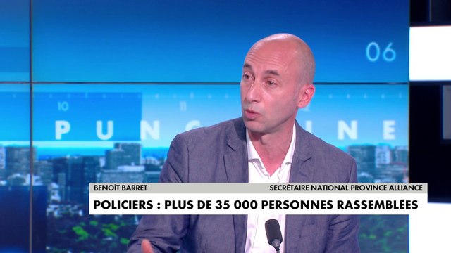 Benoît Barret, secrétaire national province Alliance : « Lorsqu'un policier tombe, c'est un pan de la démocratie qui tombe »
