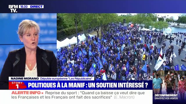 Story 3 : Tout ce qui s'est passé au cours de ces 10 dernières années est extrêmement grave , Nadine Morano - 19/05