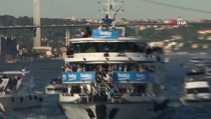 Şampiyon Beşiktaş stada geldi