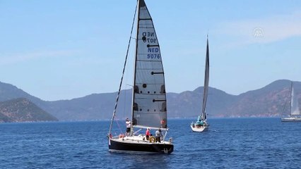 MUĞLA - Şarık Tara-Atatürk'ü Anma Gençlik Kupası Yelken Yarışları