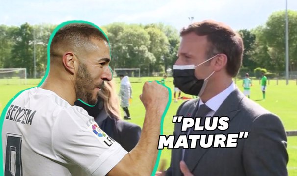 Benzema en équipe de France: Macron salue le bon choix de Didier Deschamps