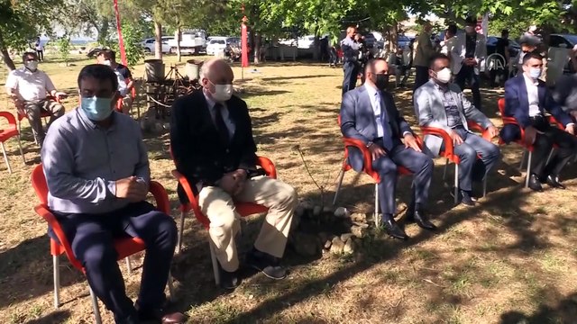 ÇANAKKALE - AK Parti'li Turan yavru balık üretim tesisindeki salım törenine katıldı