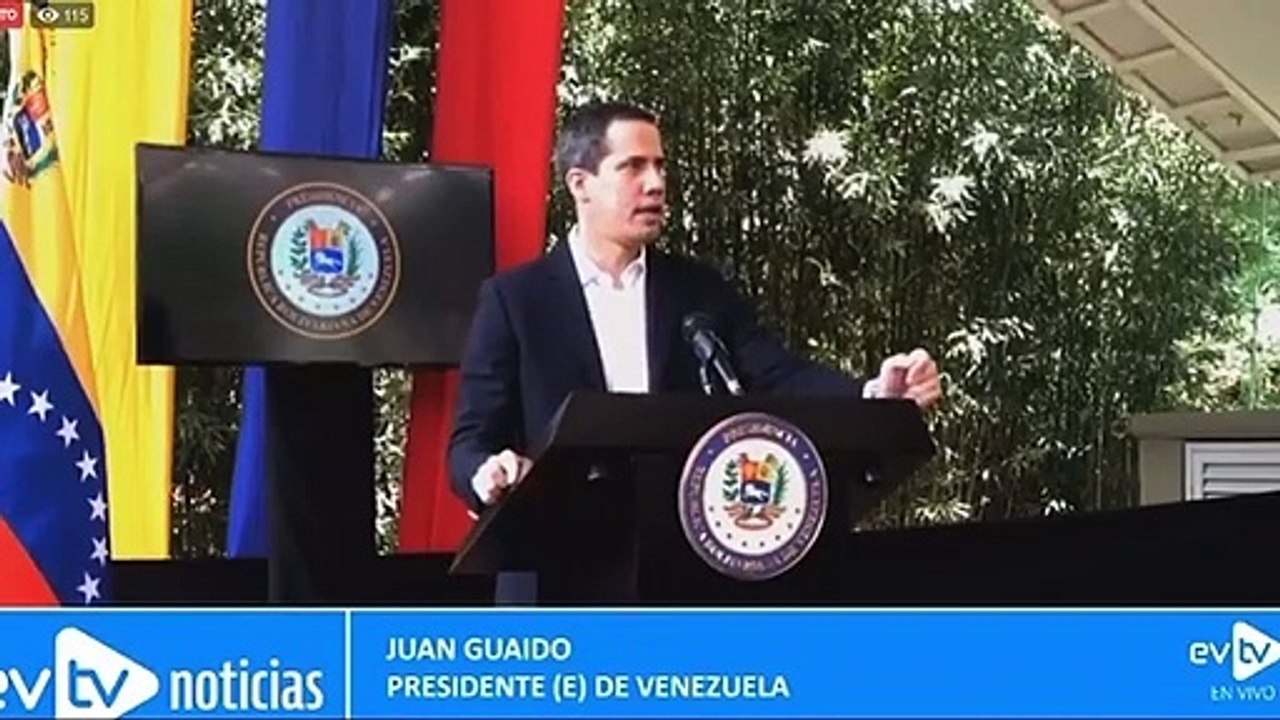 “El descontrol de la dictadura es claro” | Guaidó ante hechos en la frontera |