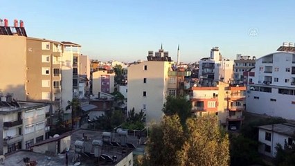 ANTALYA - Serik'te saat 19.19'da İstiklal Marşı okundu