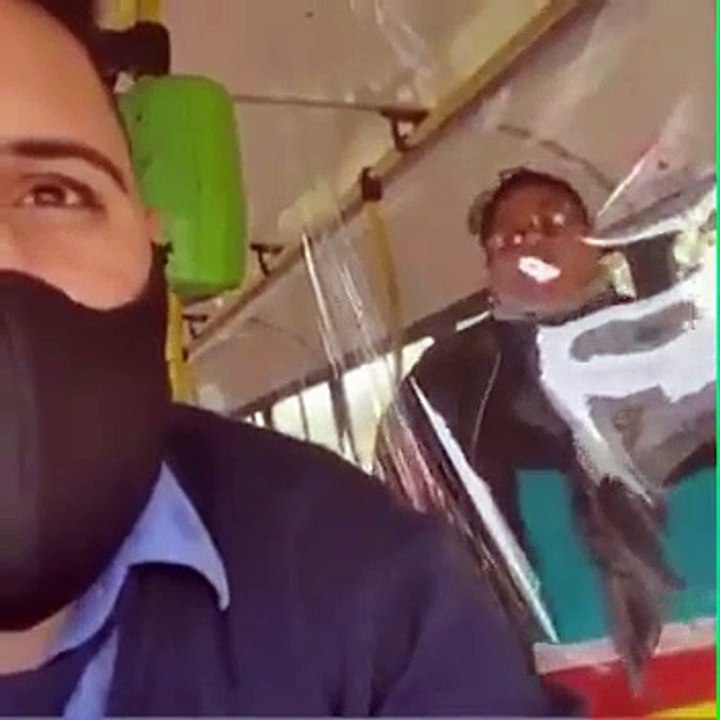 "Acá tenés tu coronavirus, pándemico de m…": el insólito ataque de una mujer contra un colectivero