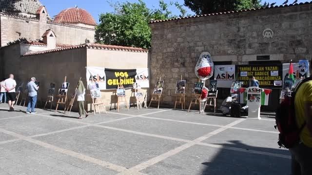 Kudüs İçin Tek Yürek konulu fotoğraf ve resim sergisi açıldı