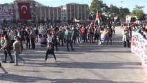 İsrail'in Filistin'e yönelik saldırıları protesto edildi