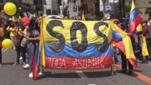 Nueva jornada de protestas contra Gobierno colombiano inicia pacíficamente