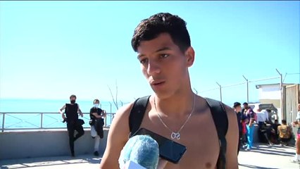 Muchos migrantes regresan voluntariamente a Marruecos acompañados por los militares