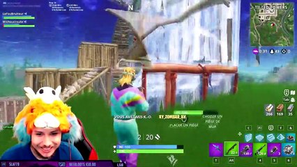 Michou Fait Son Premier *Mode Zombie* Avec Moi Sur Fortnite !