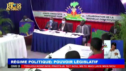 2eme série des 9 Débats sur le projet de la nouvelle Constitution Régime Politique:Pouvoir Leg...