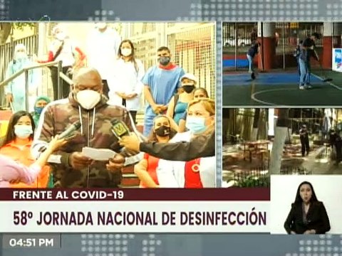 Gobierno Nacional realiza jornada de desinfección en CDI Herrera Vega, Pqa. San Juan