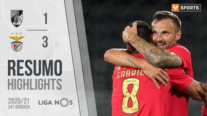 Highlights: Vitória SC 1-3 Benfica (Liga 20/21 #34)
