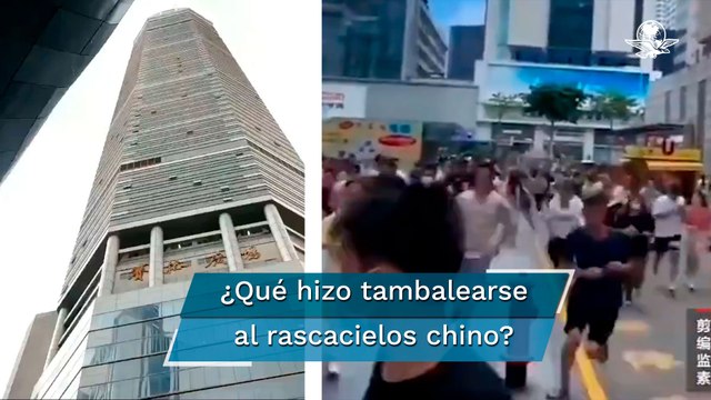 Autoridades investigan movimiento de rascacielos en China; descartan sismo