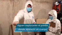 Continúan trabajos de excavación en casa de feminicida serial de Atizapán