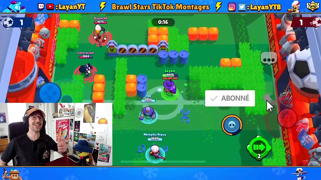 Satisfaction X1000! Je Réagis Aux Meilleurs Montages Tik Tok Brawl Stars