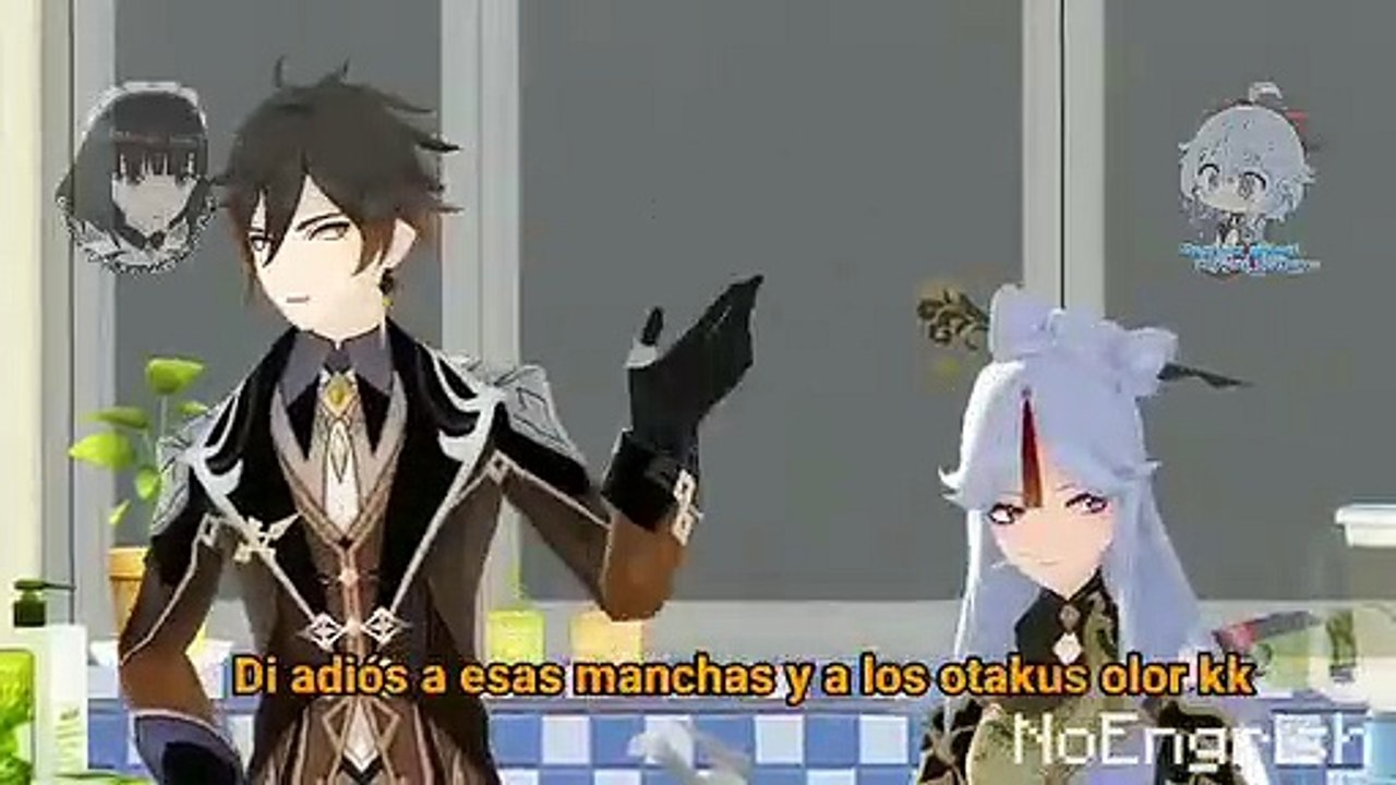Zhongli oculta algo | Genshin MMD | Sub español